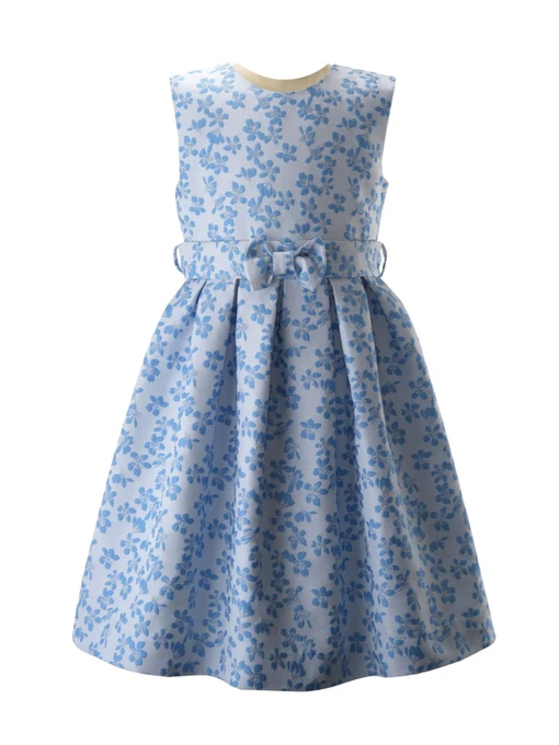 Платья Rachel Riley Periwinkle Damask модель GDR170BLABE-BLU Фото