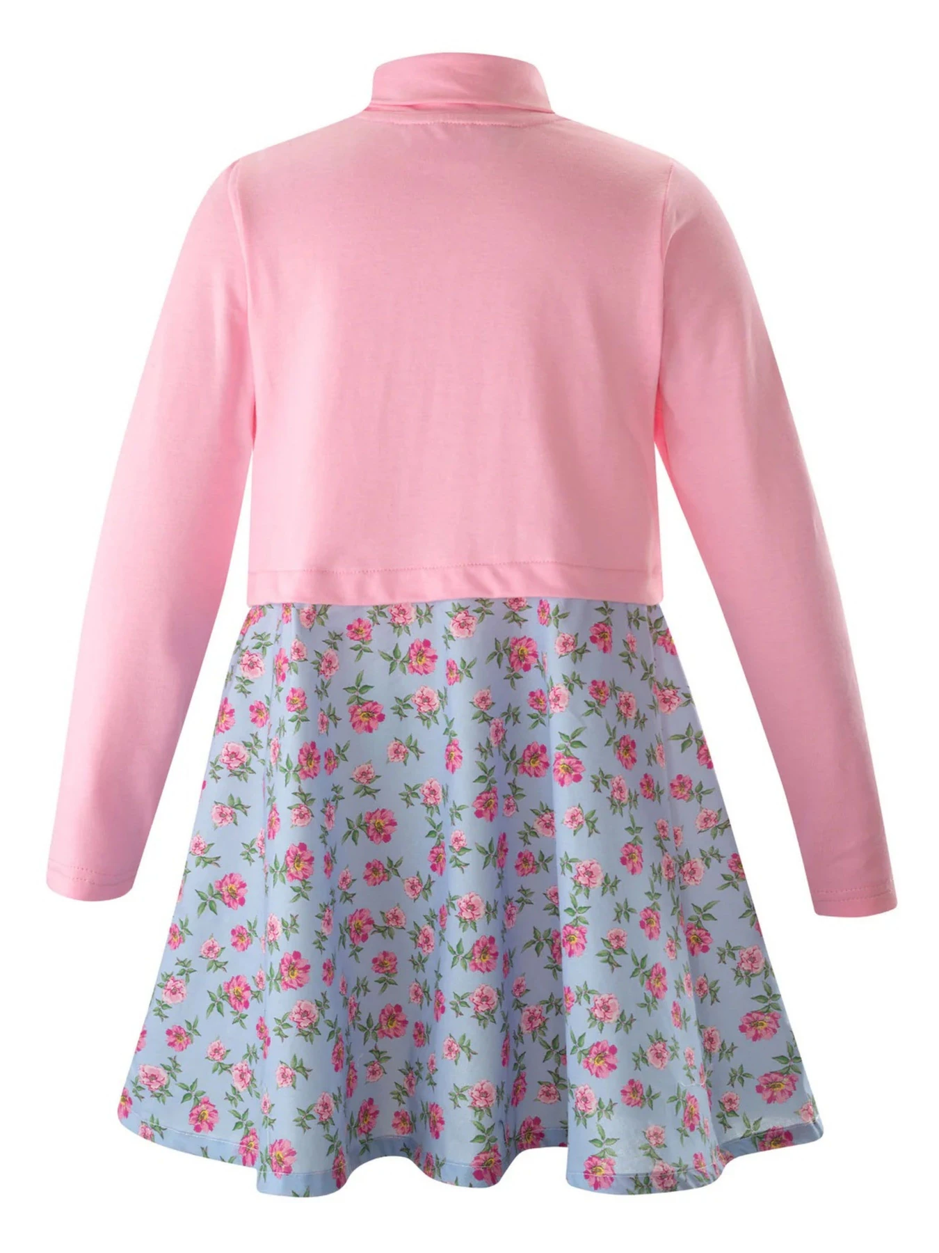 Платья Rachel Riley Floral Turtle Neck модель GDR675PKACY-PNK Платья Rachel Riley Floral Turtle Neck модель GDR675PKACY-PNK Фото