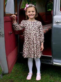 Платья Rachel Riley Leopard Tiered модель GDR678LEAAA-LPR Фото