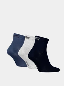 Носки и гольфы PUMA Unisex Quarter Plain 3p модель 938589 Фото