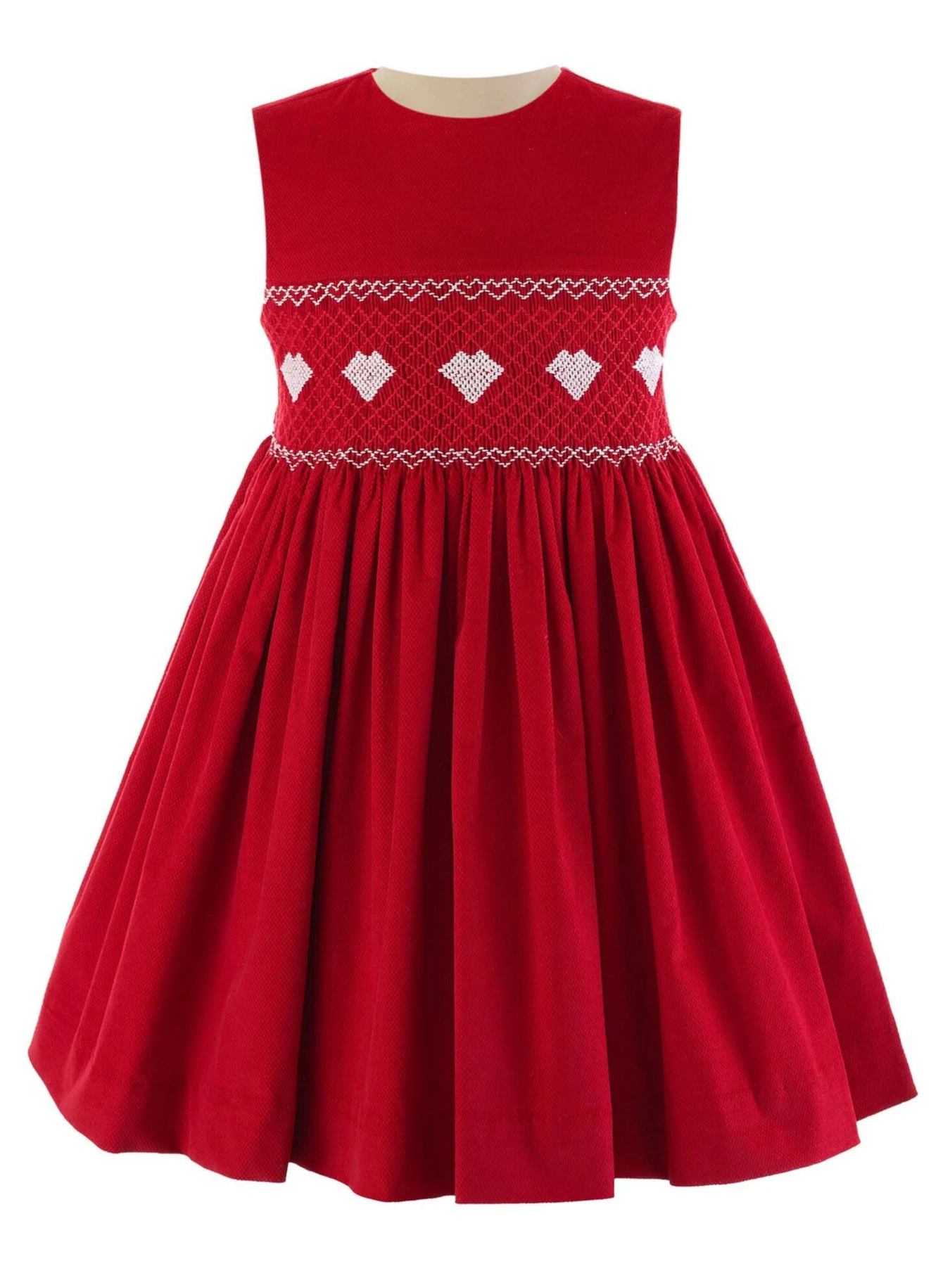 Платья Rachel Riley Heart Smocked модель PI29REAAX-RED Платья Rachel Riley Heart Smocked модель PI29REAAX-RED Фото