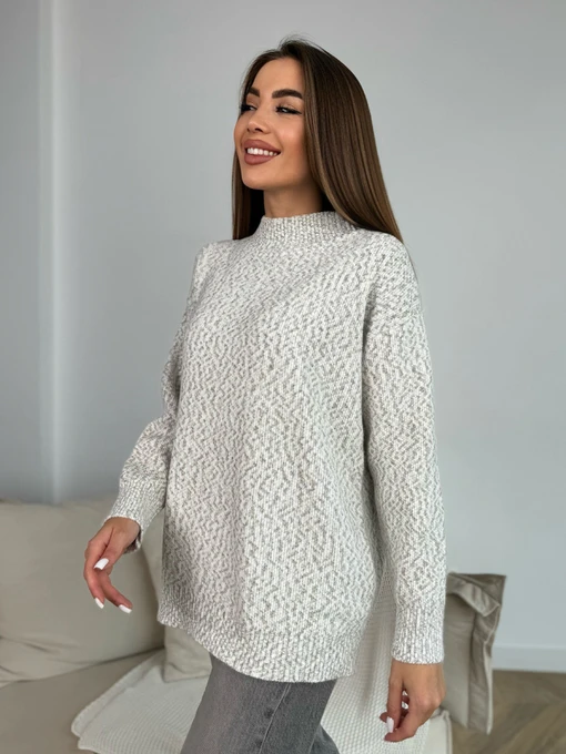 Свитры и кардиганы ISSA Plus модель WN20-672_серый Фото