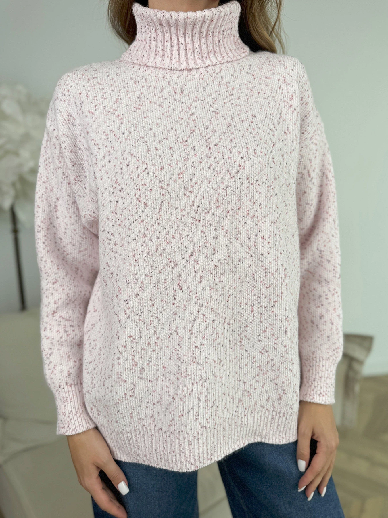 Свитры и кардиганы ISSA Plus модель WN20-673_розовый Фото
