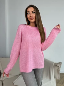 Свитры и кардиганы ISSA Plus модель WN20-677_розовый Фото