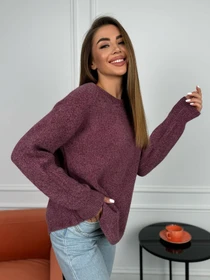 Светри та кардигани ISSA Plus модель WN20-678_сиреневый Фото
