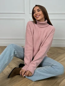 Свитры и кардиганы ISSA Plus модель WN20-680_розовый Фото