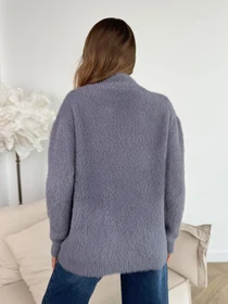 Свитры и кардиганы ISSA Plus модель WN20-681_серый Фото