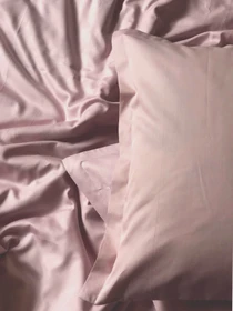 Комплект постільної білизни класичний рожевий Cozy модель 8047787 Фото