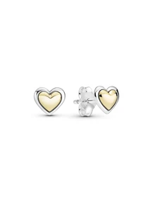 Серьги-гвоздики PANDORA Moments модель 299389C00 Фото