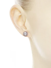 Серьги-подвески PANDORA Moments модель 286272CZ Фото