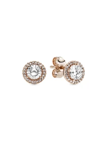 Серьги-подвески PANDORA Moments модель 286272CZ Фото