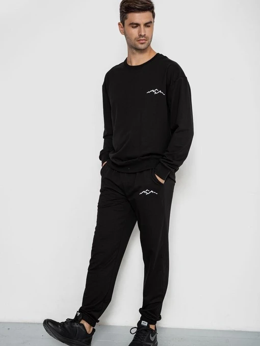 Бавовняний Чоловічий Спортивний костюм Ager фото 2