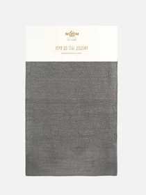 Коврик для ванной "Пляж"  темно-серый MBM HOME модель BM-03 DARK GRAY Фото