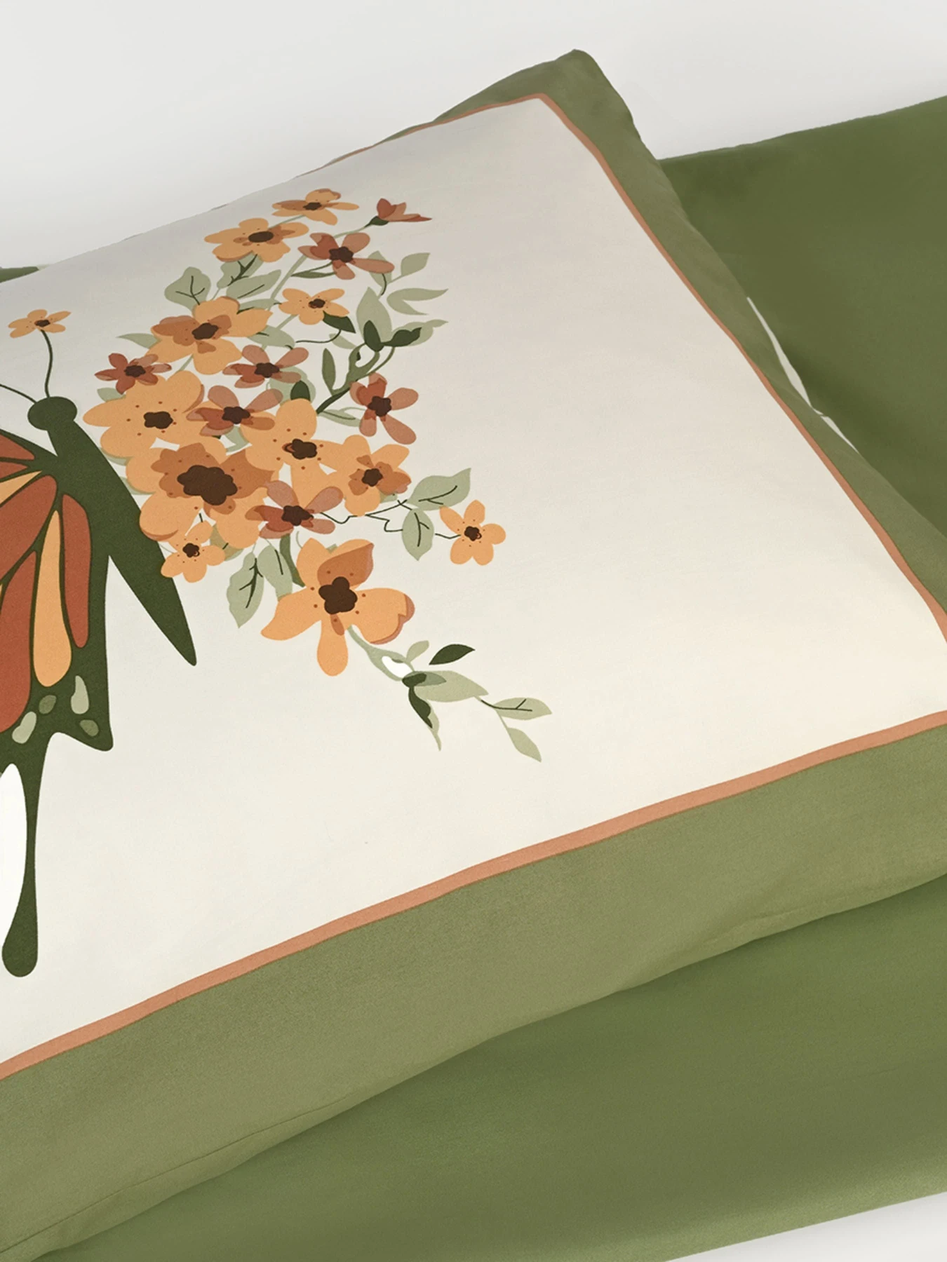 Наволочка "Цветочное поле" из натурального сатина MBM HOME модель BL-P-02 GREEN/PRINT Наволочка "Цветочное поле" из натурального сатина MBM HOME модель BL-P-02 GREEN/PRINT Фото