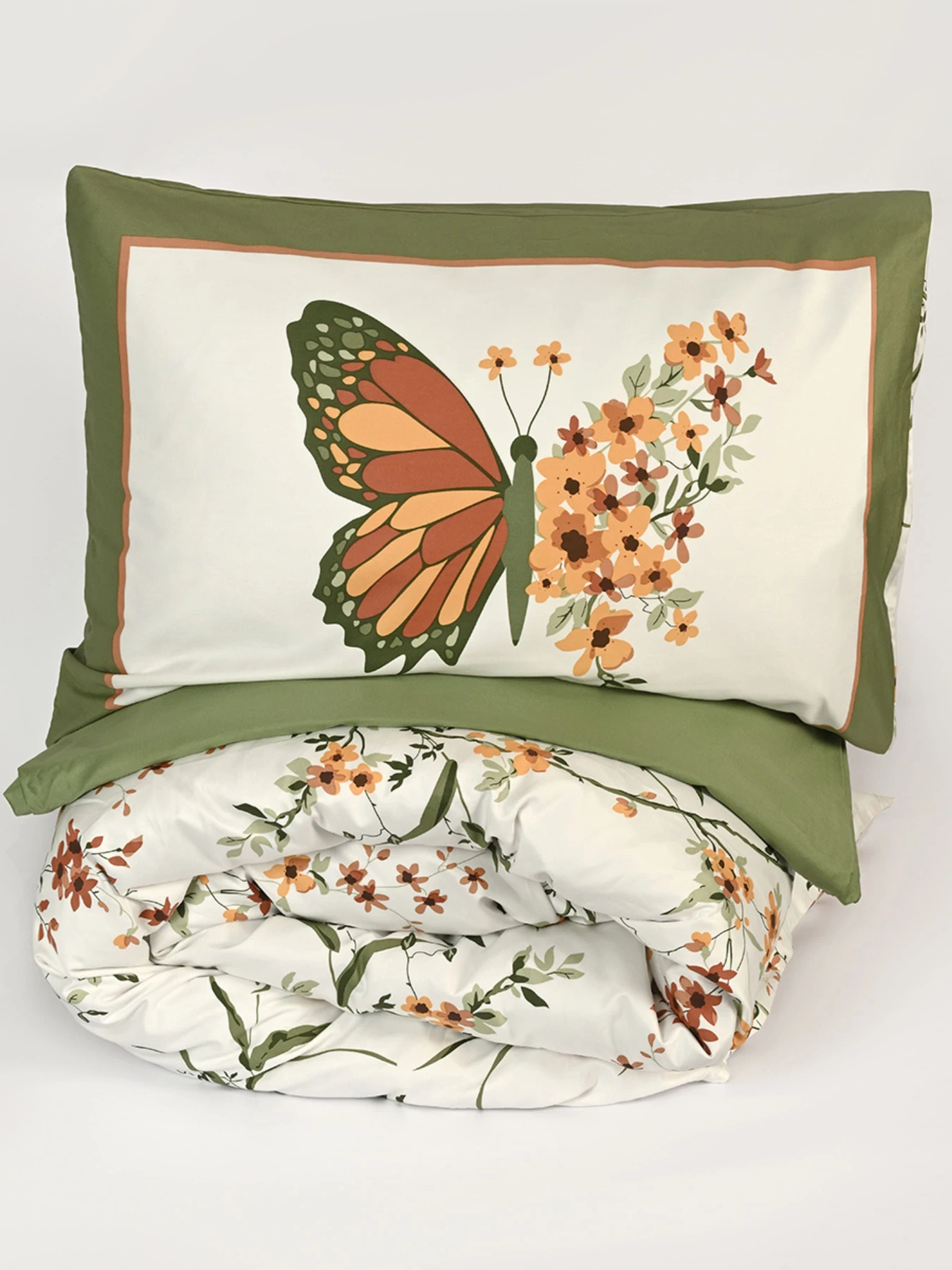 Наволочка "Цветочное поле" из натурального сатина MBM HOME модель BL-P-02 GREEN/PRINT Наволочка "Цветочное поле" из натурального сатина MBM HOME модель BL-P-02 GREEN/PRINT Фото