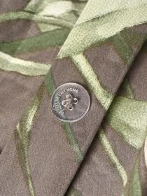 Пододеяльник "Весенний цвет" из натурального сатина MBM HOME модель BL-DC-05/06 GRAY/PRINT Фото
