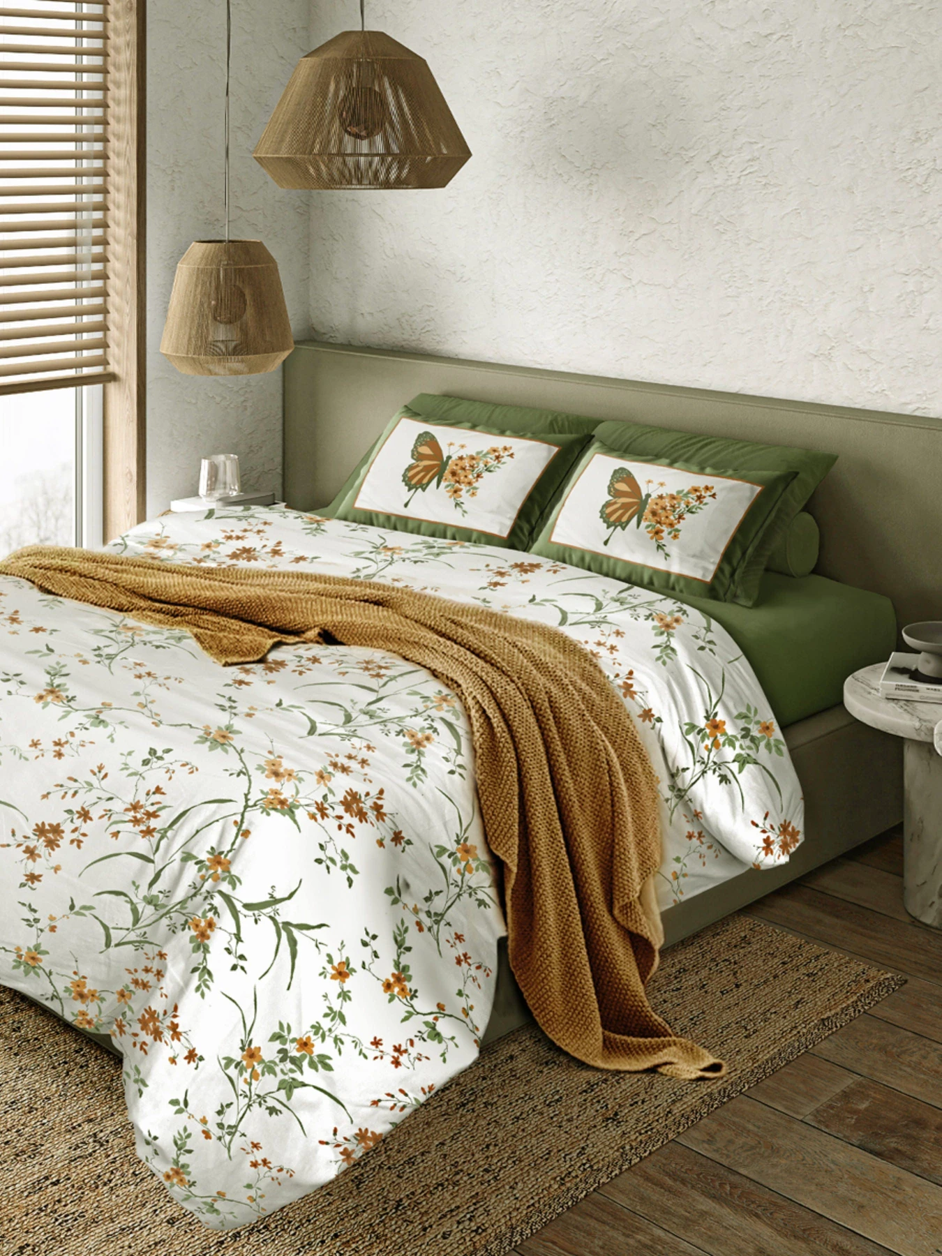 Простынь "Цветочное поле" из натурального сатина MBM HOME модель BL-FS-03/04 GREEN Простынь "Цветочное поле" из натурального сатина MBM HOME модель BL-FS-03/04 GREEN Фото