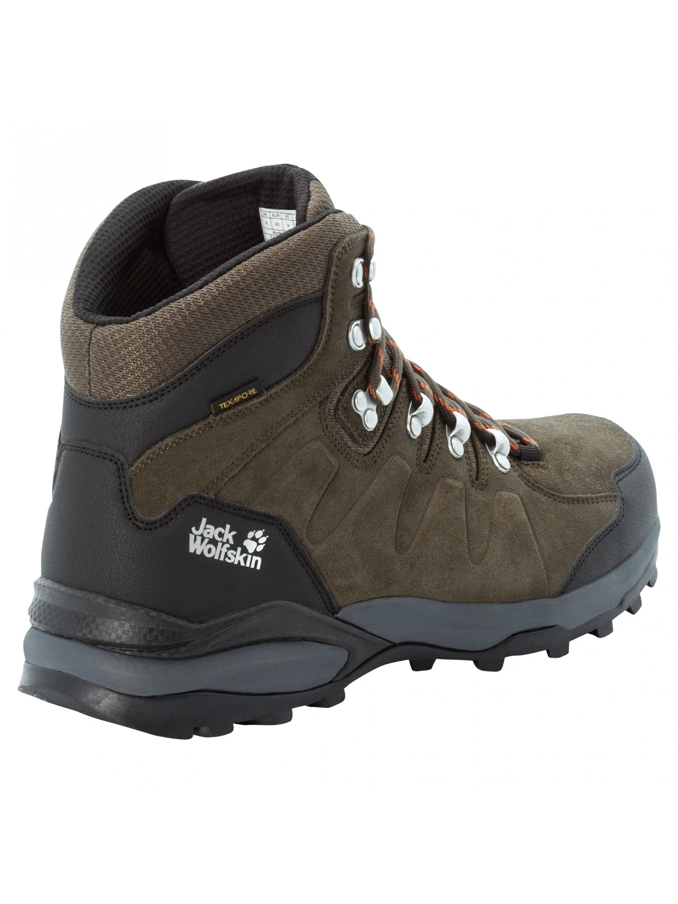 Черевики та чоботи Jack Wolfskin Refugio Texapore Mid модель 4049841_4287 Фото