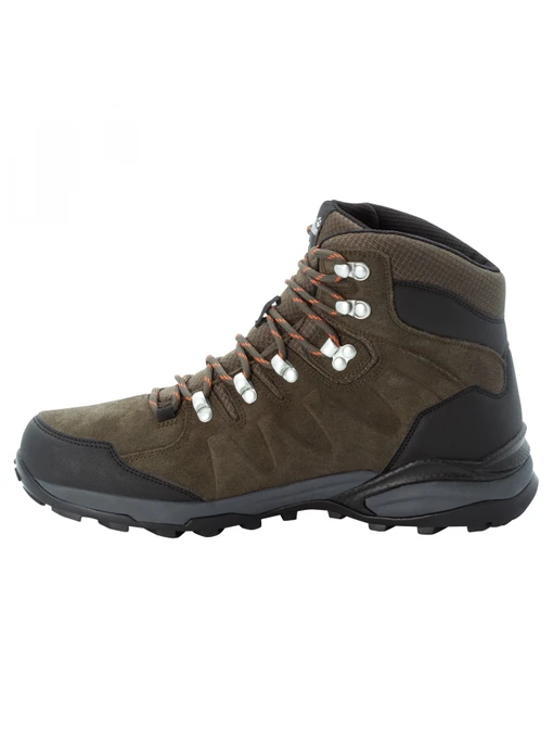 Шкіряні Чоловічі Черевики аутдор Jack Wolfskin Refugio Texapore Mid фото 2