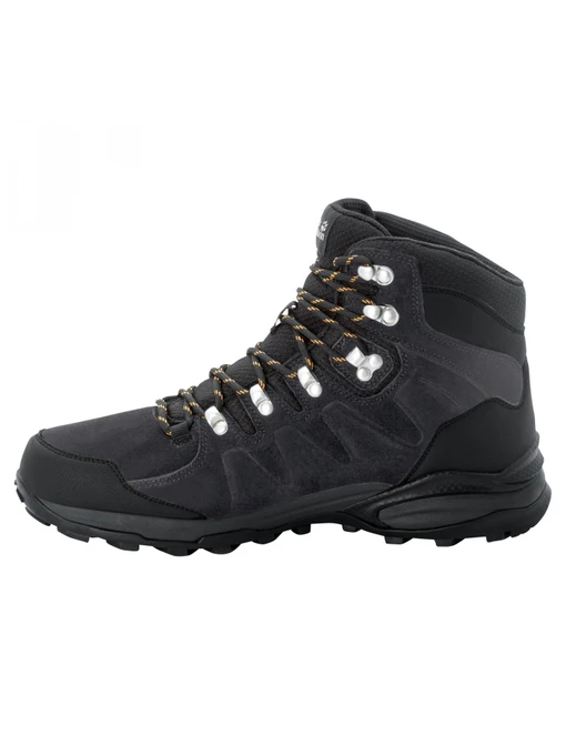 Шкіряні Чоловічі Черевики аутдор Jack Wolfskin Refugio Texapore Mid фото 3