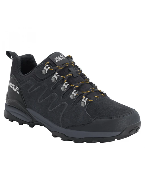 Шкіряні Чоловічі Кросівки аутдор Jack Wolfskin Refugio Texapore Low фото 2