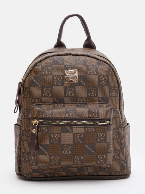 Рюкзаки Monsen модель C1BK-6010br-brown Фото