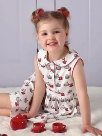 Платья Rachel Riley модель RRHCIDR23REG Y-IVR Фото