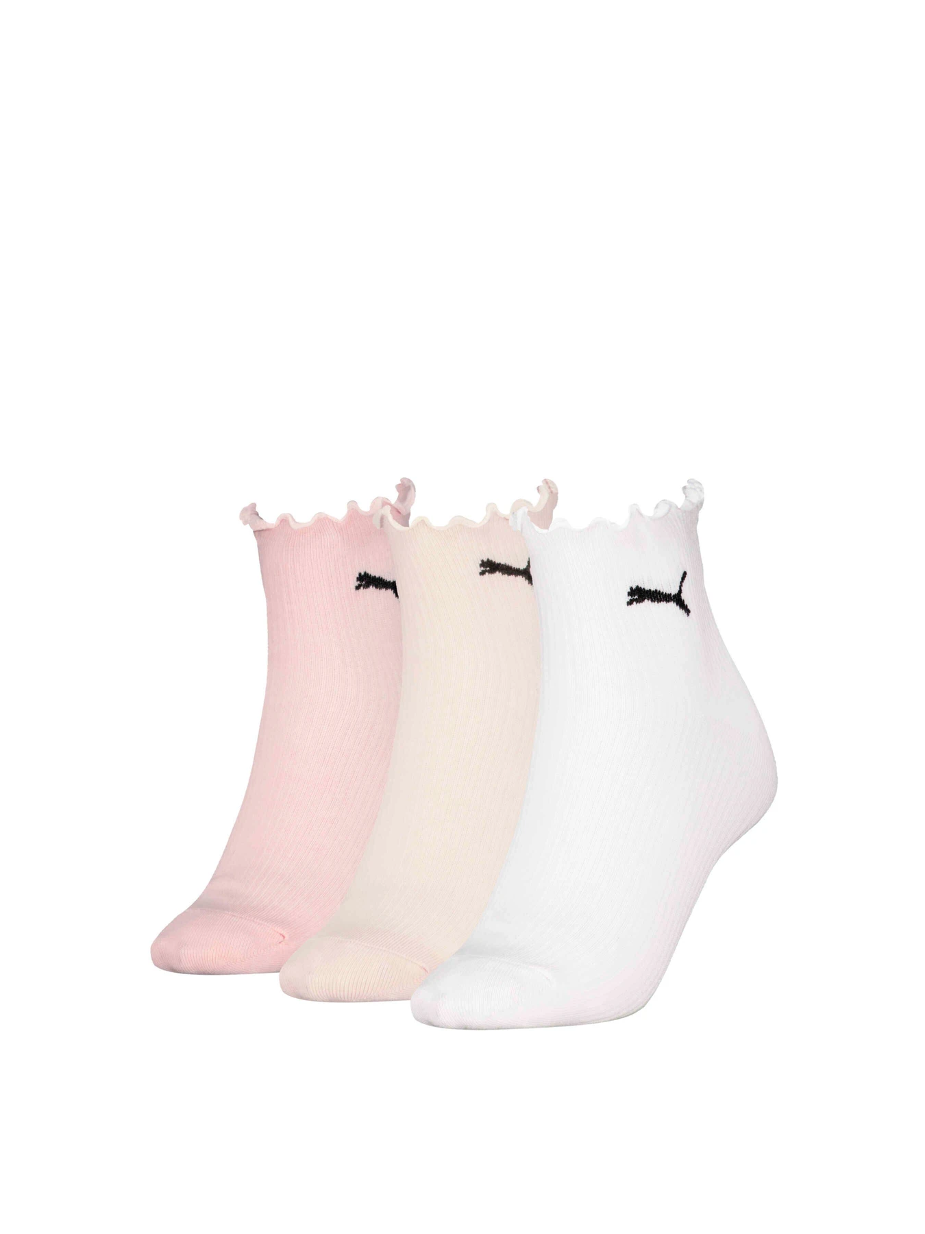 Носки и гольфы PUMA Women Ruffle Quarter 3p модель 938561 Носки и гольфы PUMA Women Ruffle Quarter 3p модель 938561 Фото