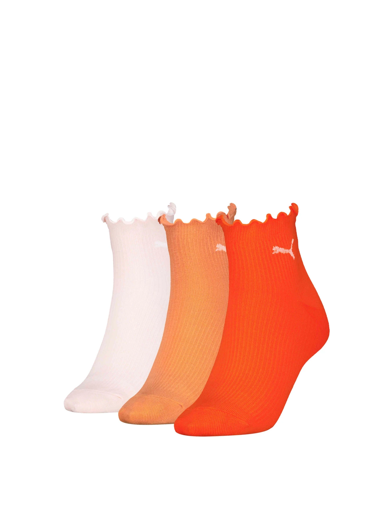 Шкарпетки та гольфи PUMA Women Ruffle Quarter 3p модель 938561 Шкарпетки та гольфи PUMA Women Ruffle Quarter 3p модель 938561 Фото