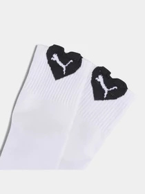 Шкарпетки та гольфи PUMA Women Heart Logo Short модель 938555 Фото