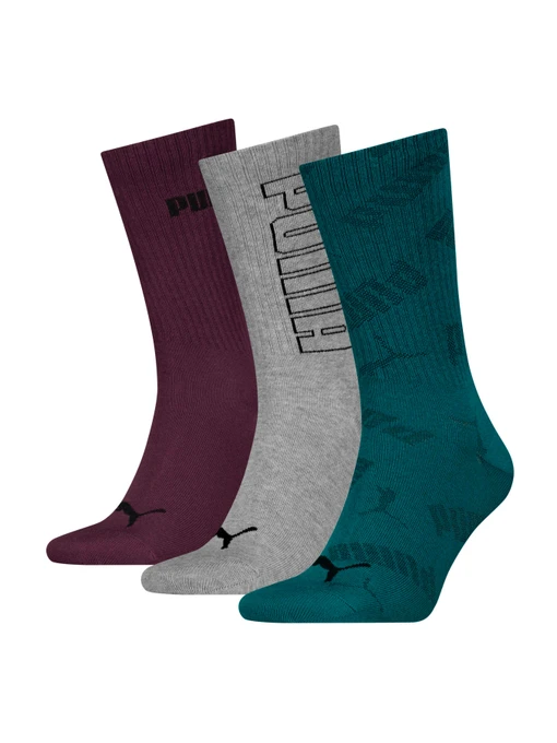 Носки и гольфы PUMA Unisex Mesh Logo Crew S модель 938564 Фото