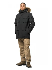 Куртки и дубленки Jack Wolfskin Glacier canyon parka модель 1107674_6000 Фото