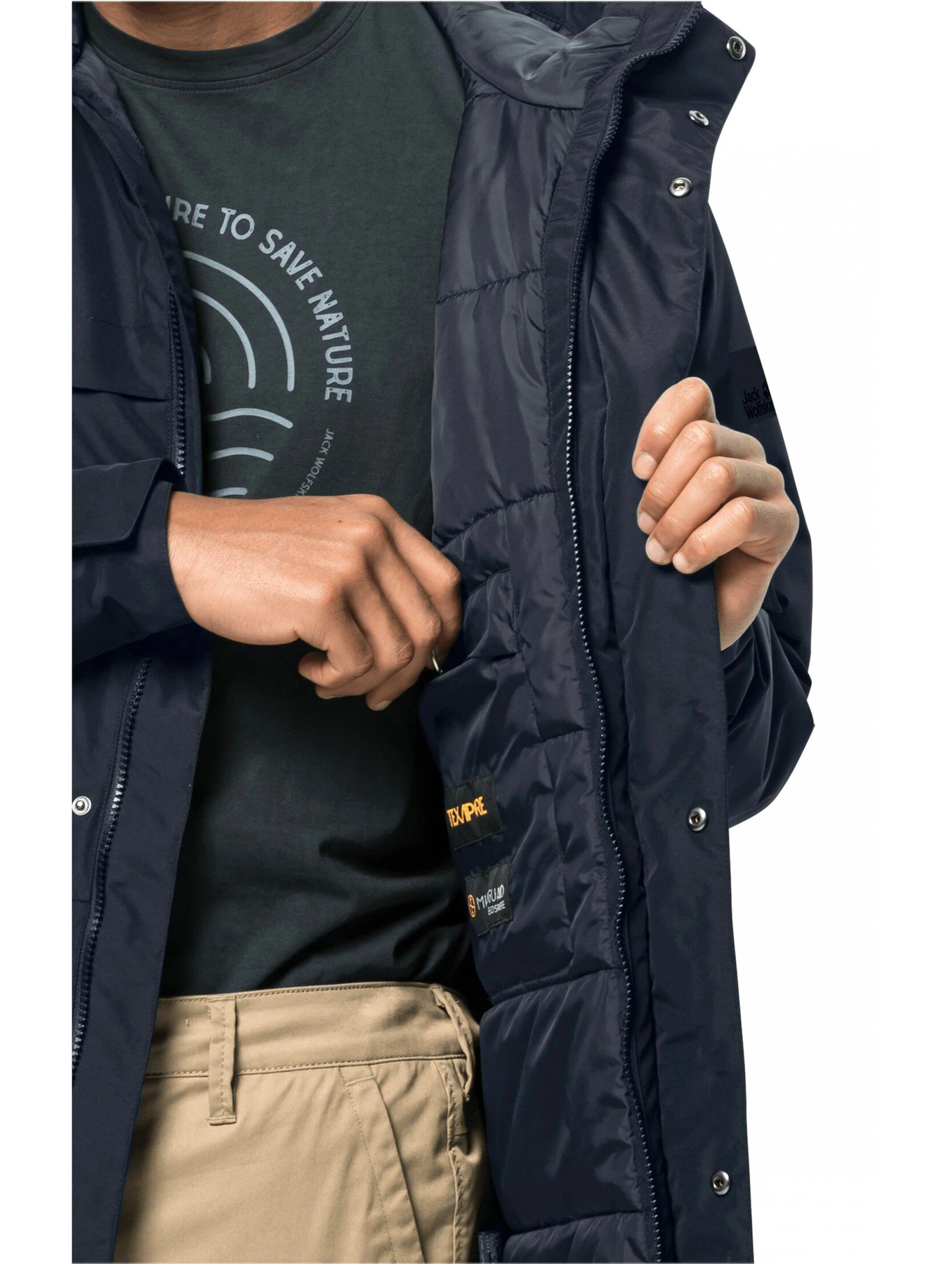 Куртки та дублянки Jack Wolfskin Winterlager модель 1115471_1010 Фото