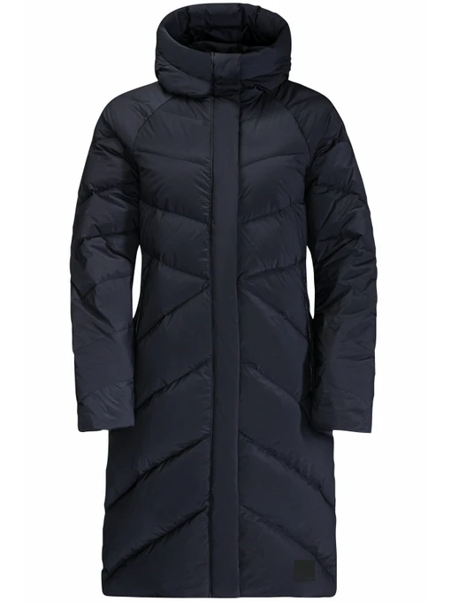 Куртки и дубленки Jack Wolfskin Marienplatz coat w модель 1206971_1010 Фото