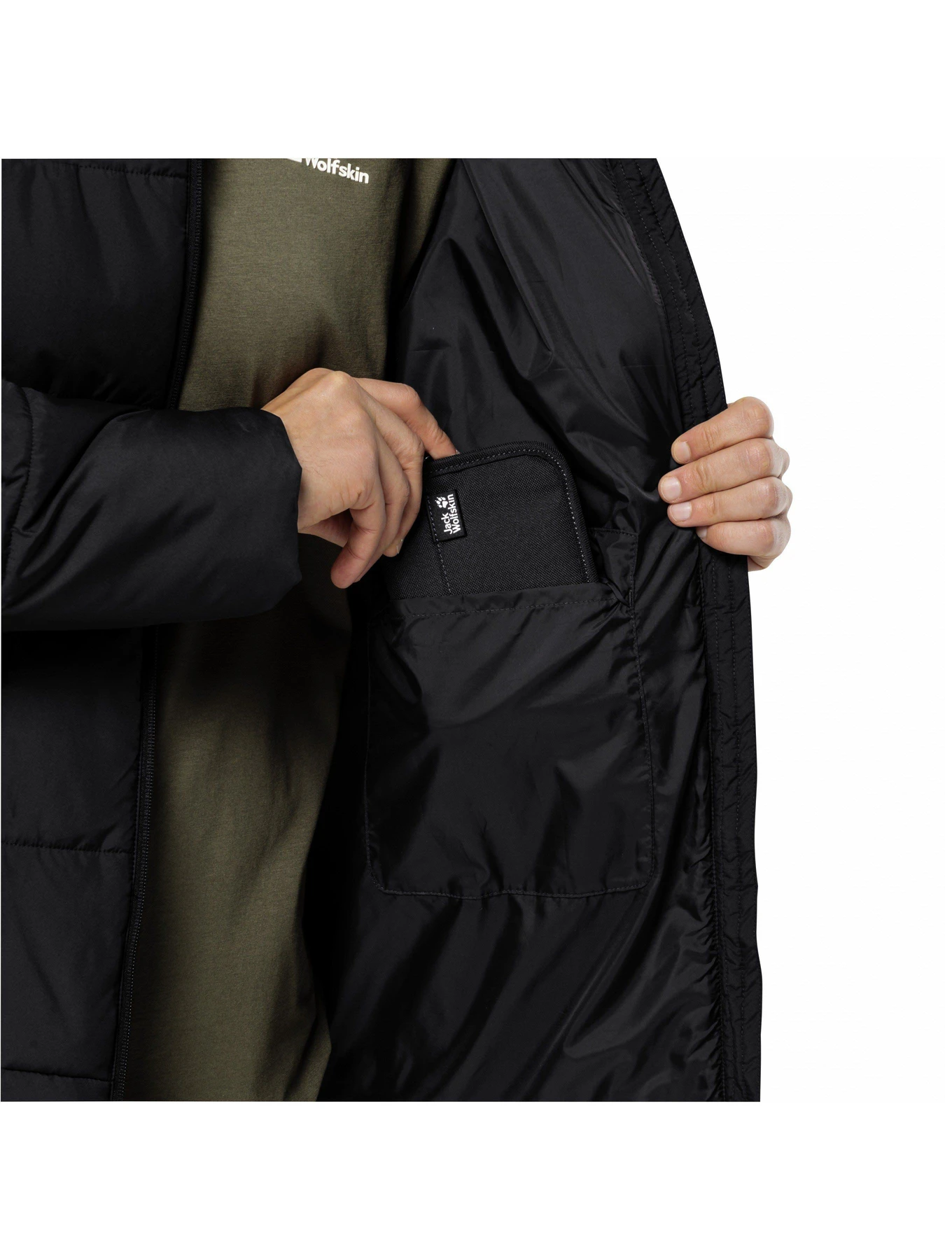Куртки та дублянки Jack Wolfskin Deutzer Long Jkt модель 1207451_6000 Куртки та дублянки Jack Wolfskin Deutzer Long Jkt модель 1207451_6000 Фото
