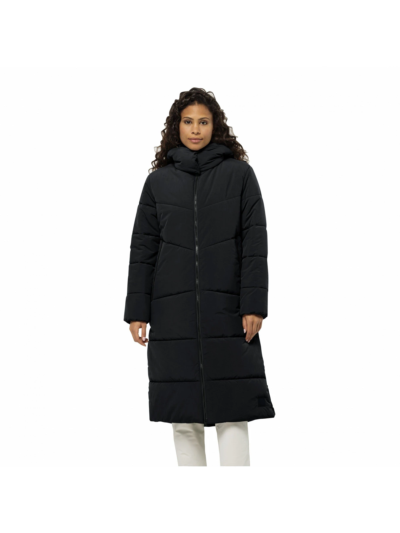 Куртки и дубленки Jack Wolfskin Karolinger Long Coat модель 1207481_6350 Фото