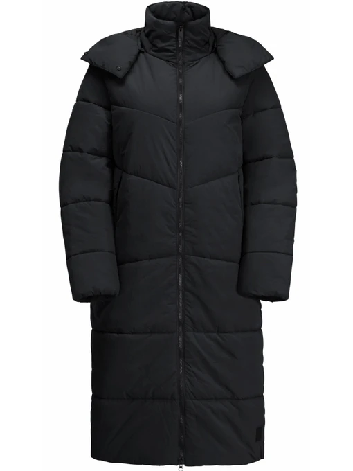 Куртки и дубленки Jack Wolfskin Karolinger Long Coat модель 1207481_6350 Фото