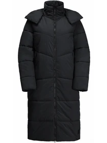 Куртки и дубленки Jack Wolfskin Karolinger Long Coat модель 1207481_6350 Фото