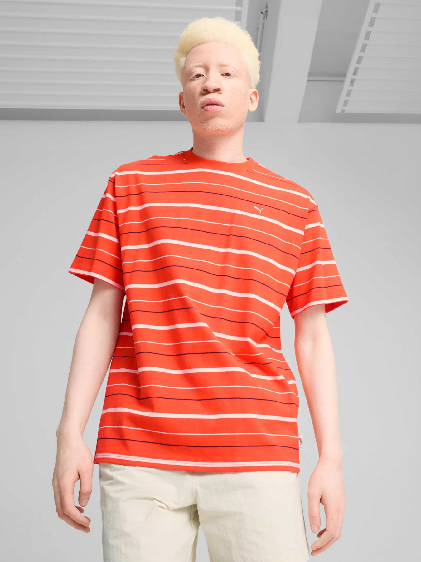 Футболки і поло PUMA Mmq Striped Tee модель 626552 Футболки і поло PUMA Mmq Striped Tee модель 626552 Фото