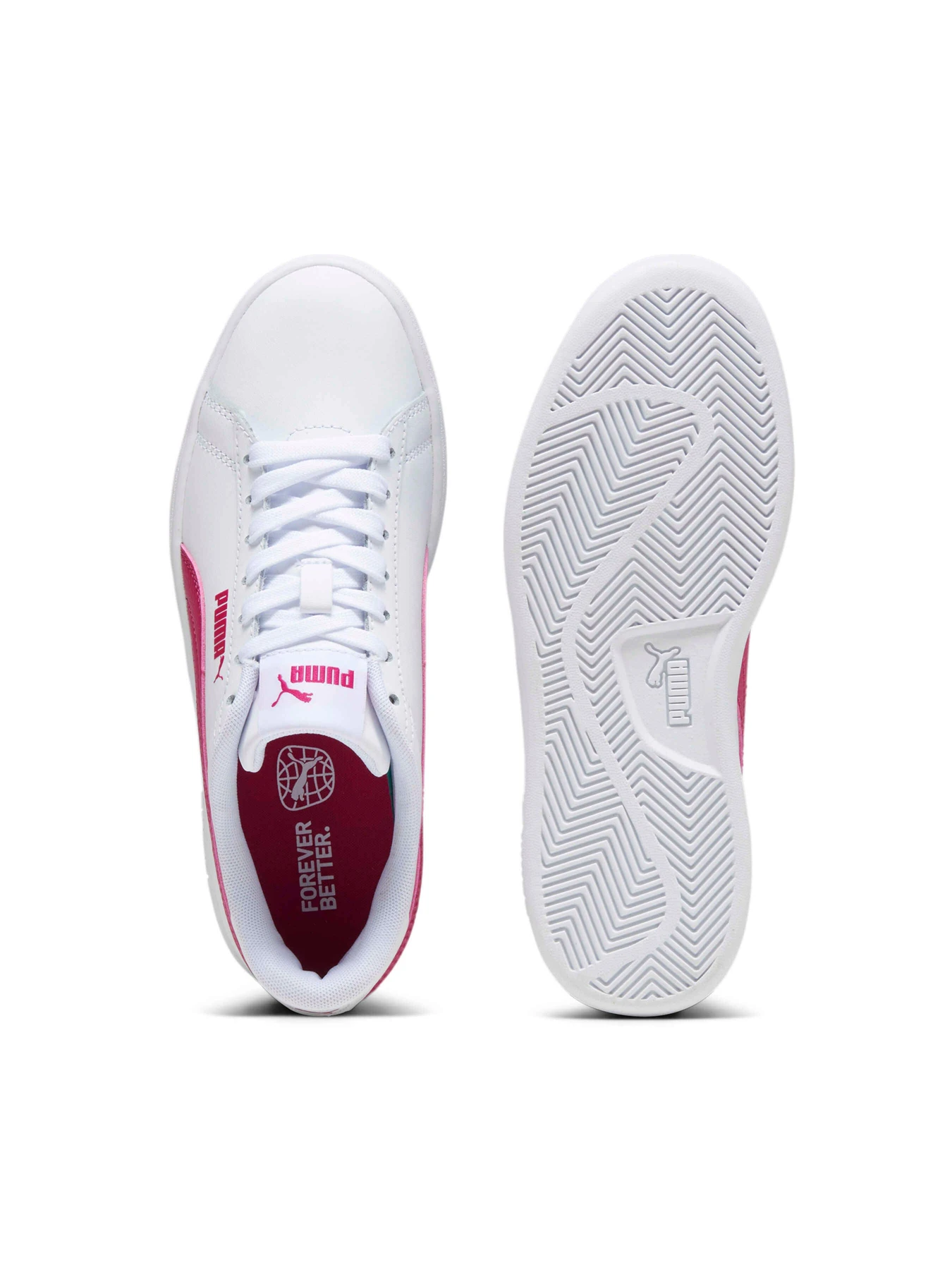 Кеды PUMA Smash 3.0 L Jr модель 392031 Кеды PUMA Smash 3.0 L Jr модель 392031 Фото