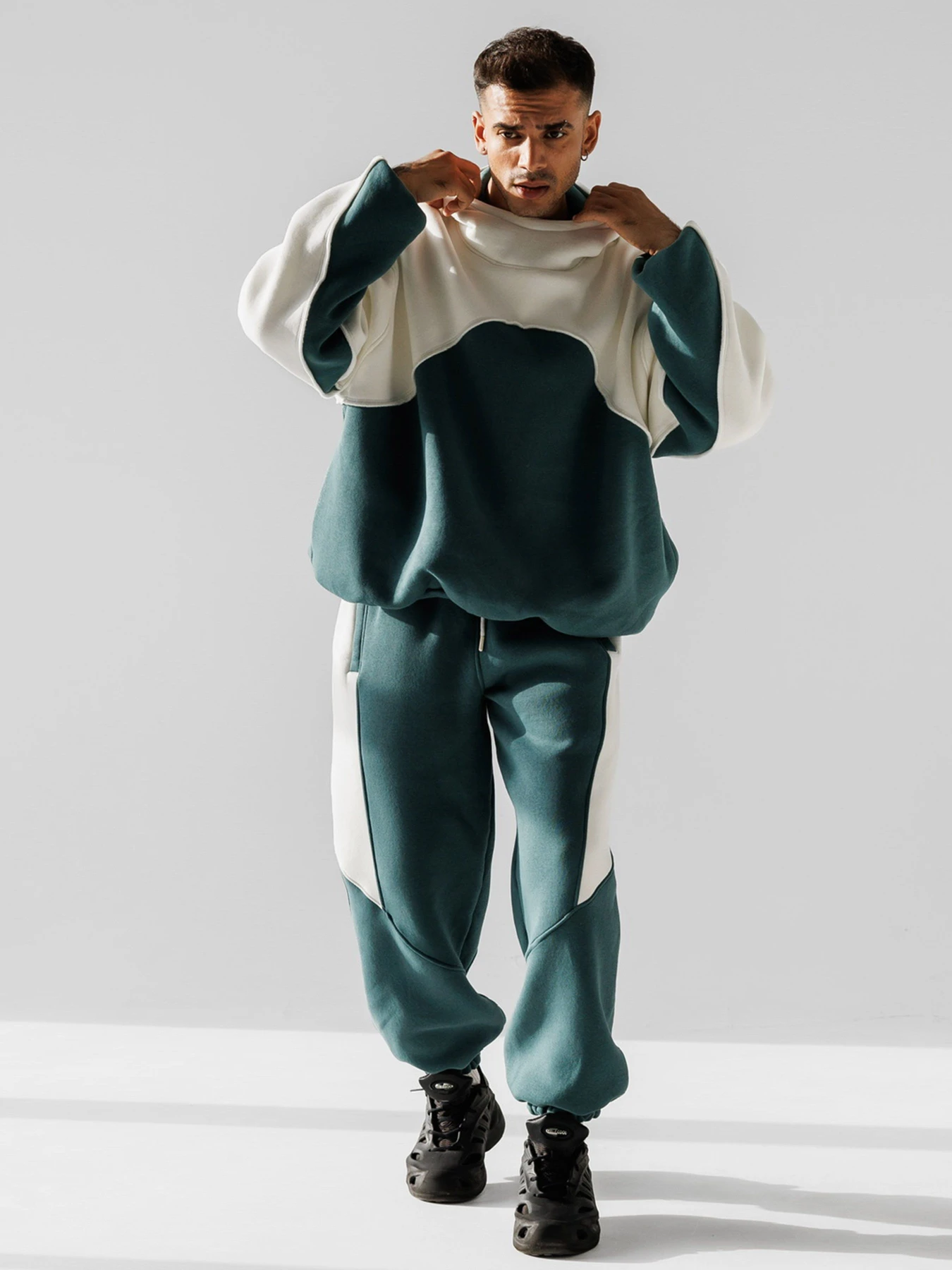 Худи и свитшоты IJ модель hoodie-wave-turquoise Фото