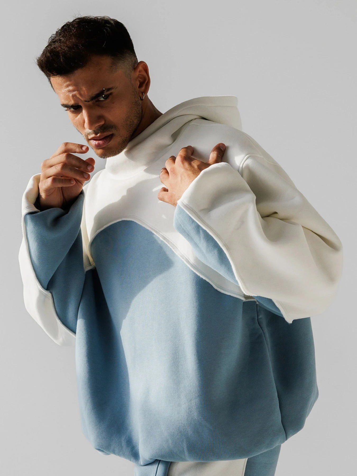 Худи и свитшоты IJ модель hoodie-wave-blue Фото