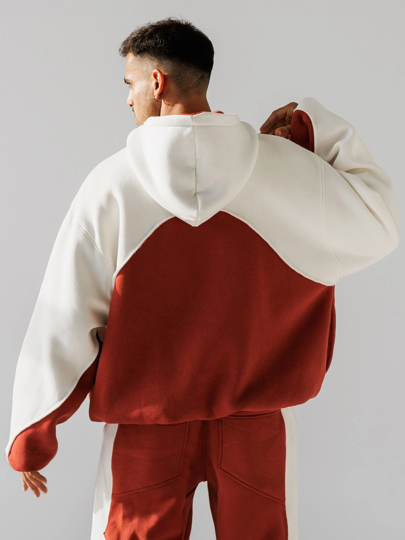 Худи и свитшоты IJ модель hoodie-wave-terracotta Фото