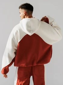 Худи и свитшоты IJ модель hoodie-wave-terracotta Фото