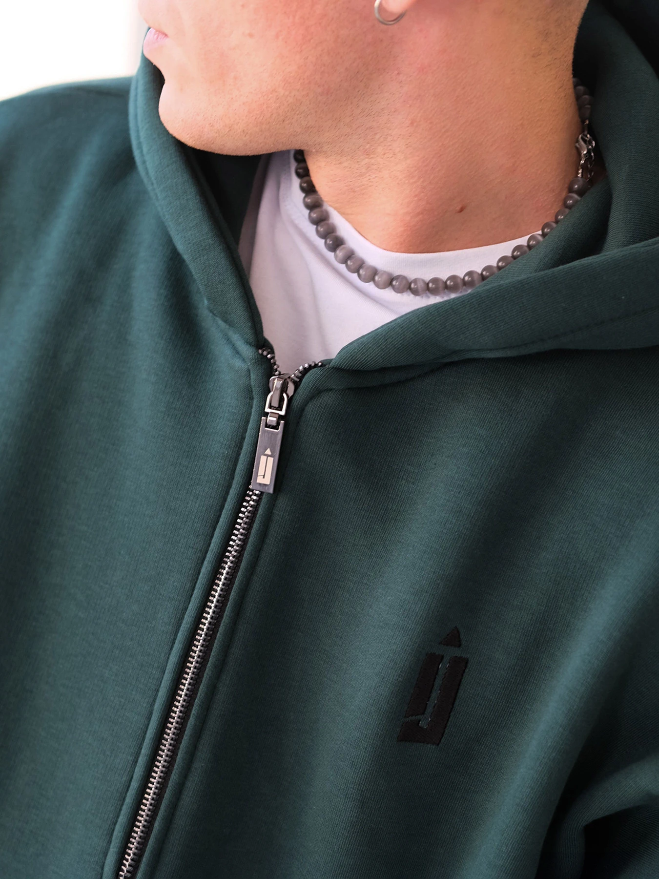 Худі та світшоти IJ модель Копія_ij-hoodie-zip-green Фото