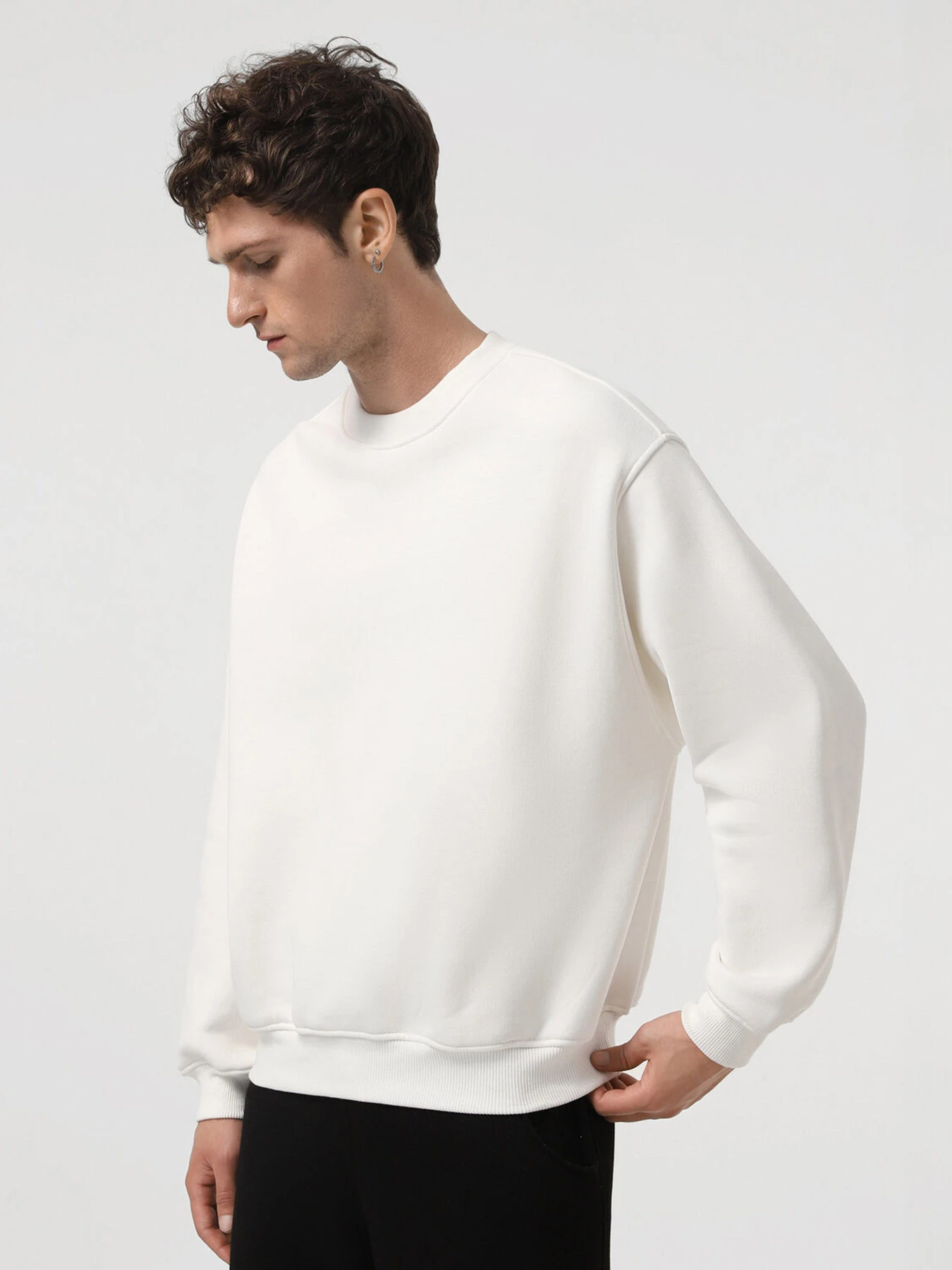 Худі та світшоти IJ модель sweatshirt550-milk Фото
