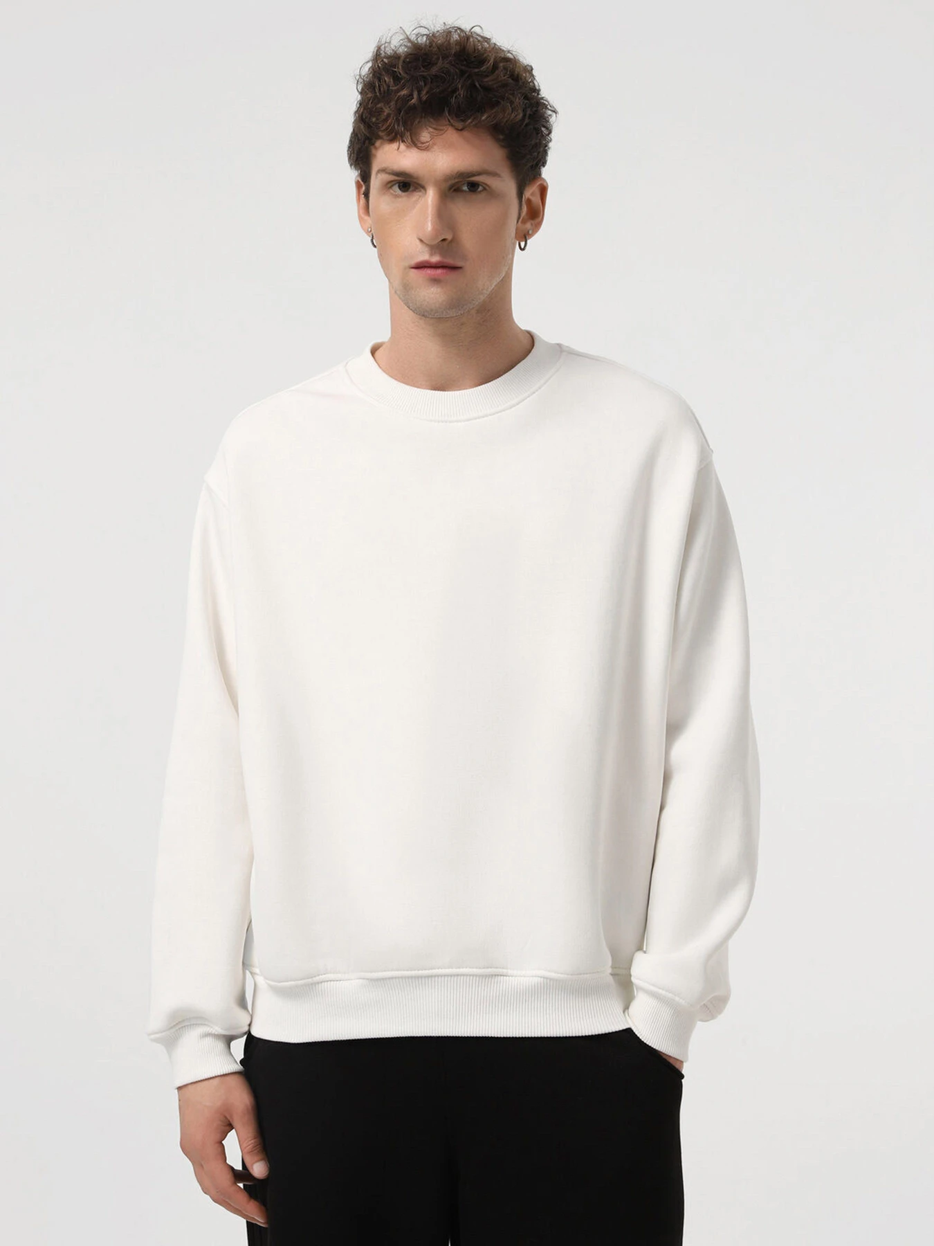 Худі та світшоти IJ модель sweatshirt550-milk Фото