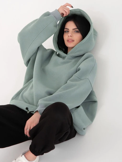 Худи и свитшоты IJ модель ij-hoodie-mint Фото