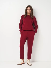 Штани Роза модель 240433_burgundy Фото