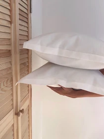 Наволочка класична біла Cozy модель 7992060 Фото